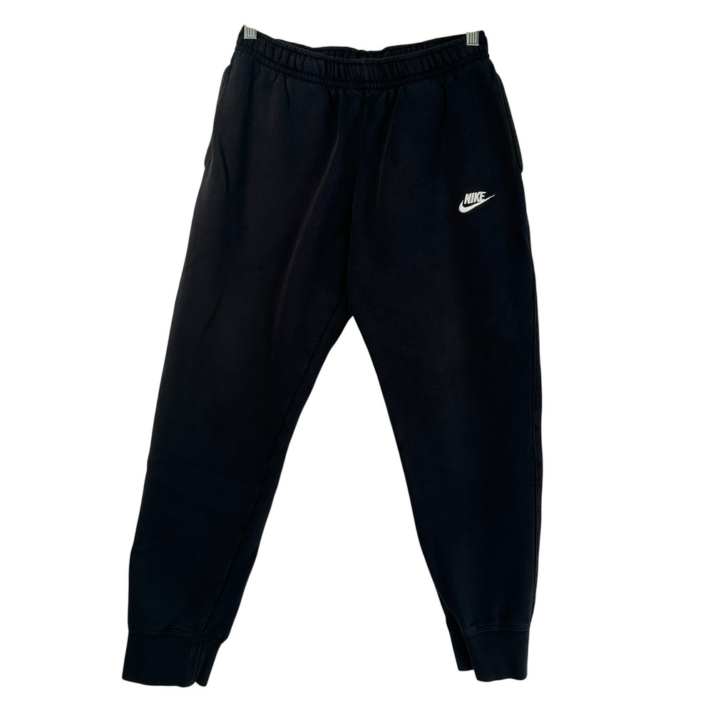 Nike Sportswear Club Fleece Joggers Black Mens Medium